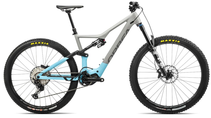 Bikes * | Special Offers Orbea Rise H15 20Mph E-Bike 2022 Grey/Blue