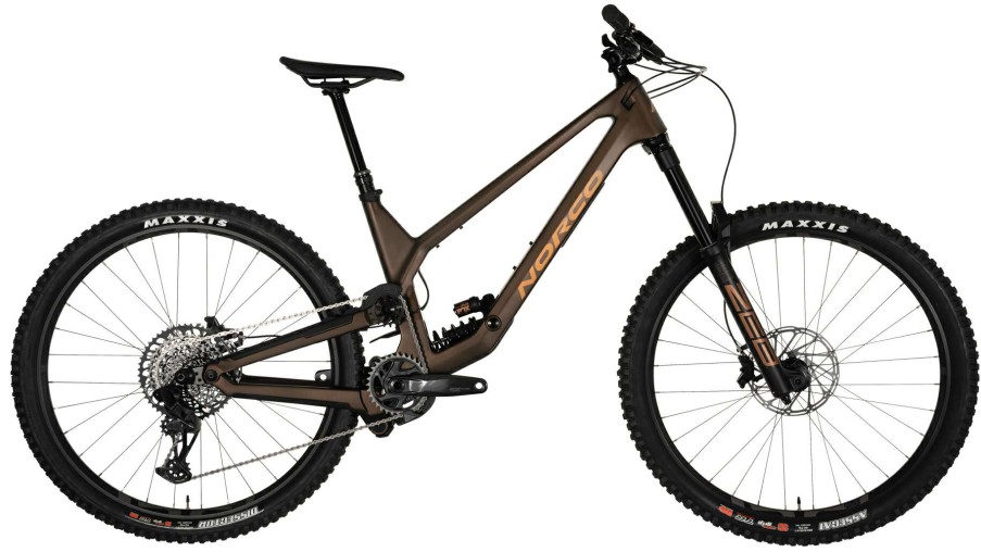 Bikes * | Special Offers Norco Range C2 2022 Bike Brown/Copper