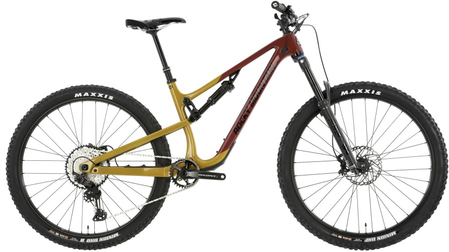 Bikes * | Cheap Rocky Mountain Instinct Carbon 50 29 Bike 2022 Gold/Red